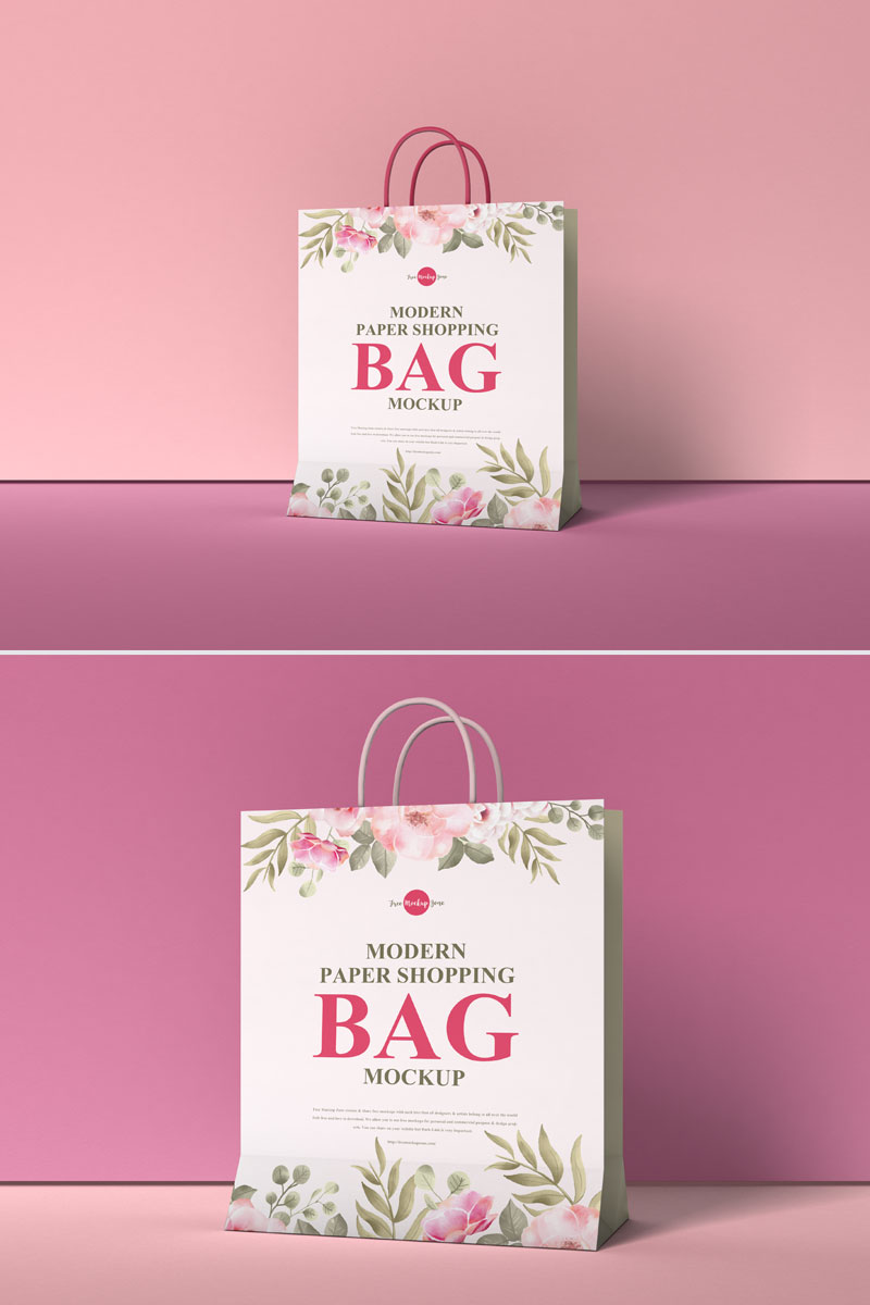 Download Free Packaging Shopping Paper Bag Mockup PSD - Graphic Google - Tasty Graphic Designs ...