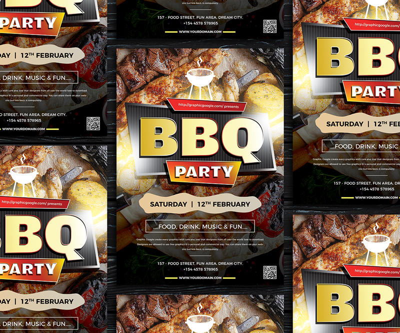 Free-Modern-BBQ-Party-Flyer-Template-600