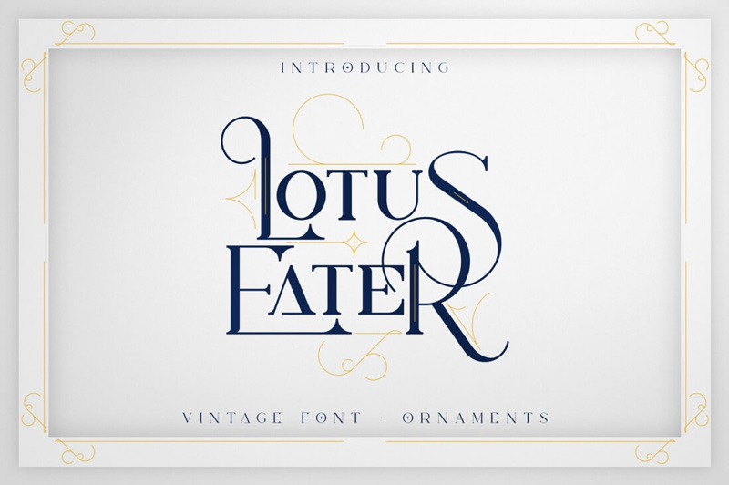 Lotus-Eater-Vintage-Font