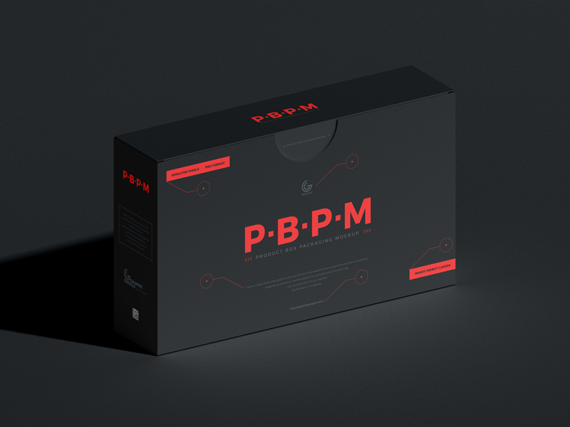 Free PSD Product Box Packaging Mockup - Graphic Google ...