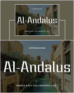 Al-Andalus-Modern-Middle-East-Calligraphic-Font
