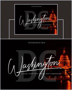 Washington-DC-Modern-Handmade-Script