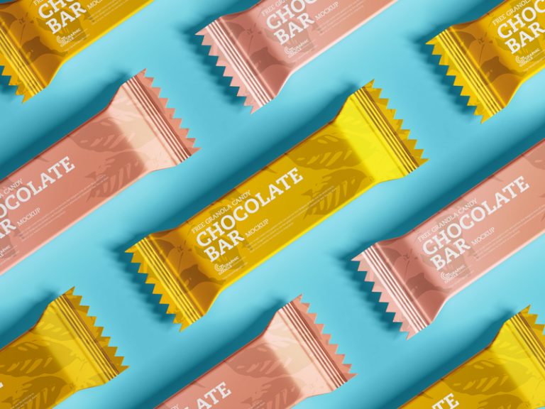 Download Free Chocolate Candy Granola Bar Mockup - Graphic Google - Tasty Graphic Designs ...
