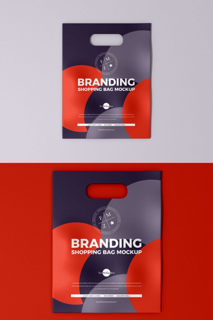 Free Packaging Shopping Bag Mockup PSD - Graphic Google - Tasty Graphic ...