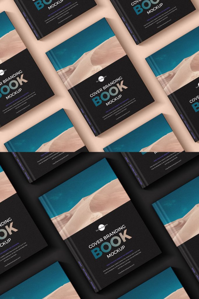 Free A4 Cover Branding Book Mockup Graphic Google