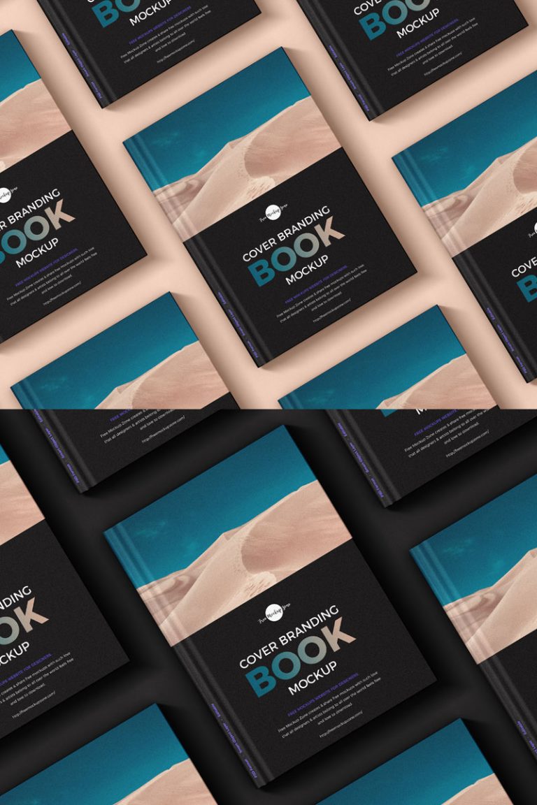 Free A4 Cover Branding Book Mockup - Graphic Google - Tasty Graphic ...