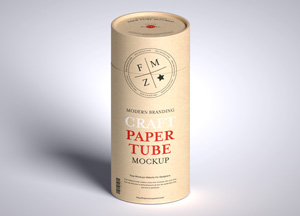Free-PSD-Craft-Paper-Tube-Mockup-300