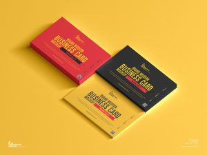 Free-Brand-Modern-Business-Card-Mockup