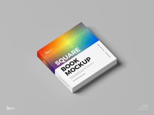 Free-Premium-Square-Book-Mockup