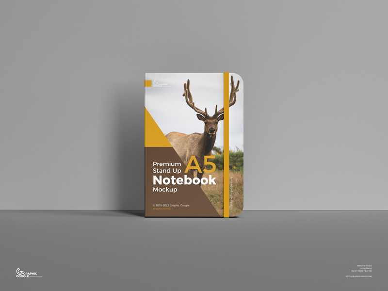Free-Premium-Stand-Up-A5-Notebook-Mockup