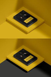 Free-Premium-Branding-A3-Stack-of-Poster-Mockup-PSD
