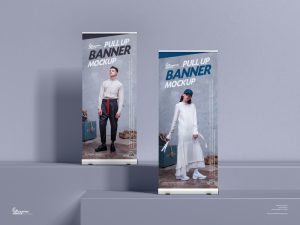 Free-32x74-inches-Pull-up-Banner-Mockup