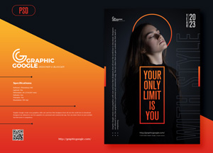 creative flyer design graphic