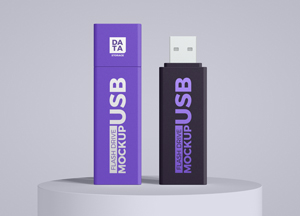 Free-Data-Storage-USB-Flash-Drive-Mockup-300