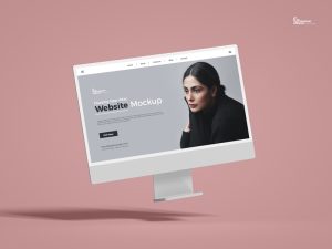 Free-Floating-New-iMac-Website-Mockup