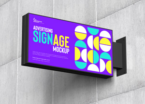 Free-Advertising-Signage-Mockup-300