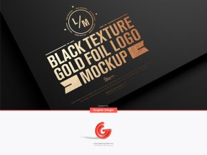 Free-Black-Texture-Gold-Foil-Logo-Mockup-600