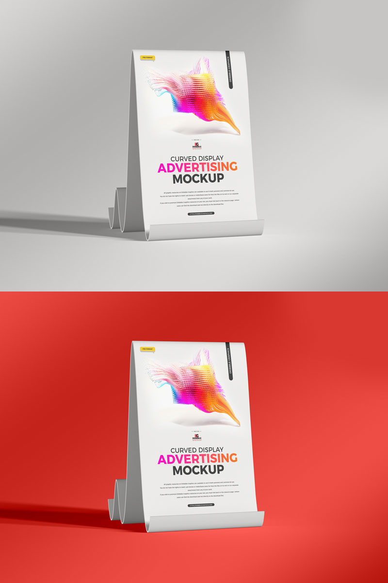 Free-Curved-Outdoor-Advertising-Mockup