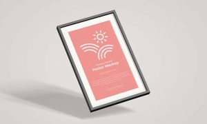 Free-Floating-Framed-Poster-Mockup-300