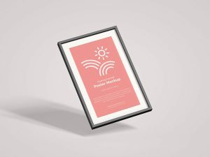 Free-Floating-Framed-Poster-Mockup-300