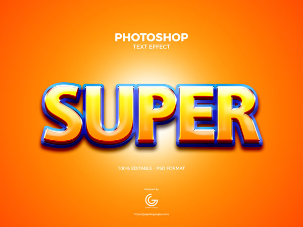 Free-Super-Photoshop-Text-Effect-300