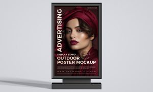 Free-Display-Outdoor-Advertising-Poster-Mockup-300