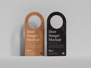 Free-Door-Hanger-Mockup