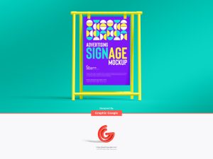 Free-Front-View-Advertising-Signboard-Mockup-600