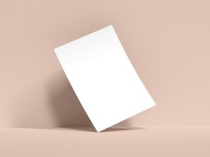 Free-A3-Floating-Paper-Poster-Mockup-600