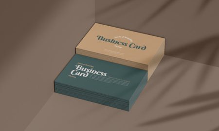 Free-Branding-Stack-of-Business-Card-Mockup-300