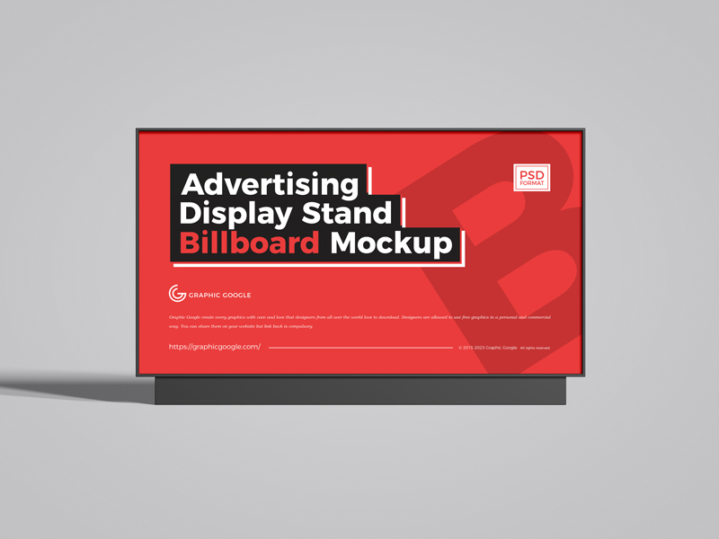 Free-Advertising-Display-Stand-Billboard-Mockup