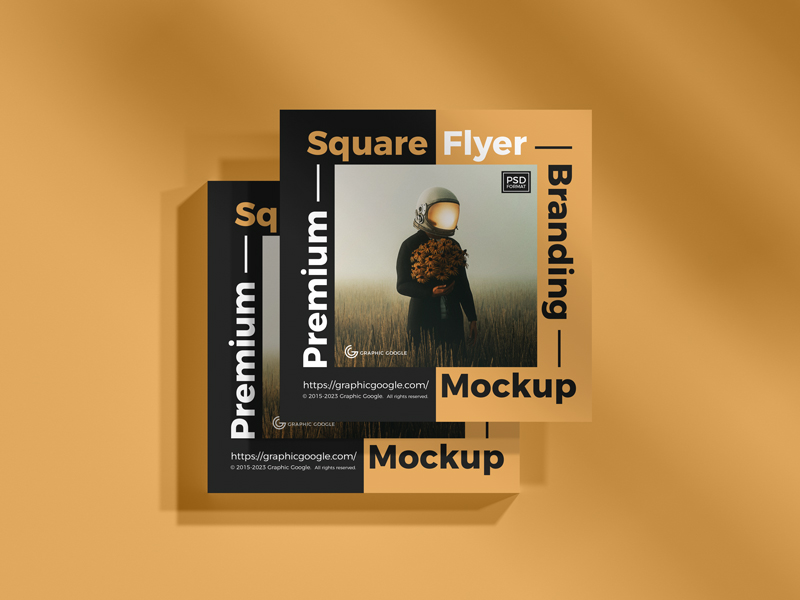 Free-Premium-Branding-Square-Flyer-Mockup