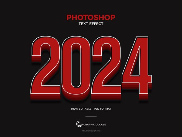 Free-2024-Photoshop-Text-Effect-300