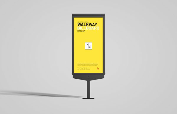 Free-Advertising-Stand-Walkway-Billboard-Mockup-300