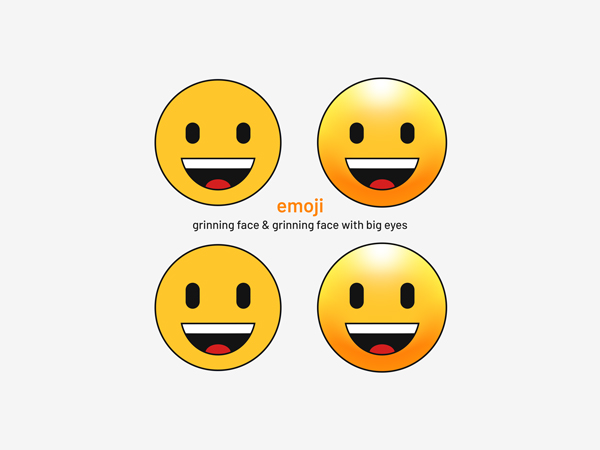 Free-emoji-grinning-face-&-grinning-face-with-big-eyes-PNG-and-PSD-300