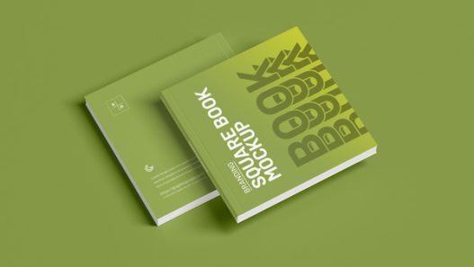 Free-PSD-Branding-Square-Book-Mockup-300