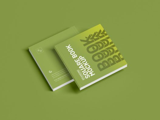 Free-PSD-Branding-Square-Book-Mockup-300