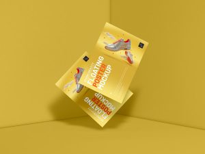Free-Brand-Identity-Floating-Poster-Mockup-300