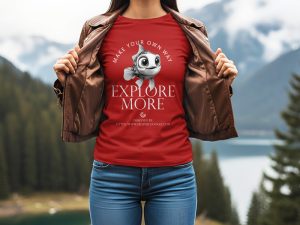Free-Adventure-Girl-T-Shirt-Mockup