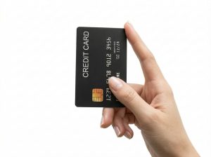 female-holding-credit-card