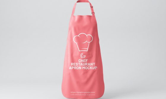 Free-Chef-Restaurant-Apron-Mockup