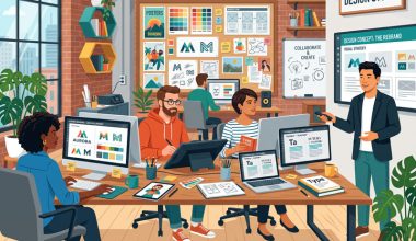 Graphic Design Team Illustration