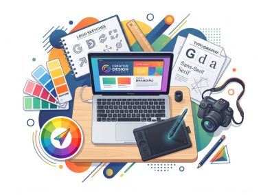 E:\Illustration\Graphic Design Tools Illustration
