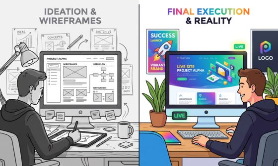 E:\Illustration\The Design Process Illustration
