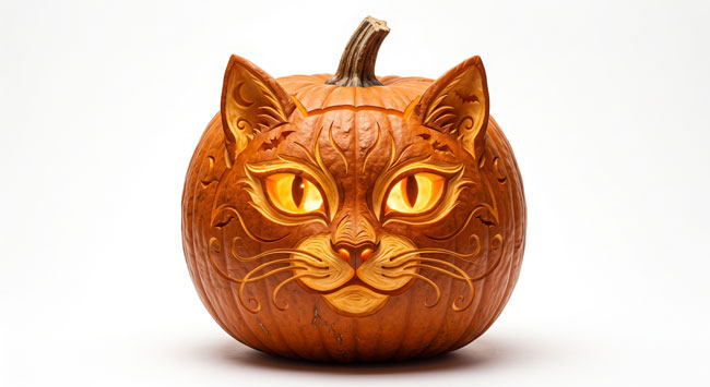 Cat-Pumpkin-Carving