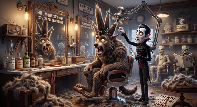 Halloween-Werewolf-Barber