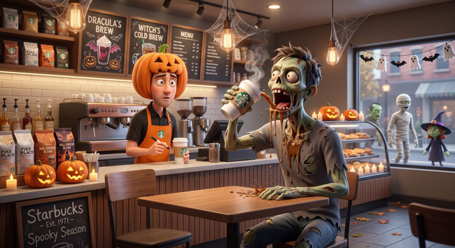 Halloween-Zombie-at-Starbucks