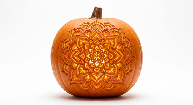 Intricate-Mandala-Pumpkin-Carving